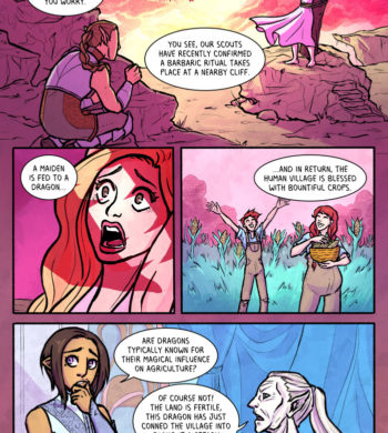 The land is so fertile, even the farmer is pregnant!