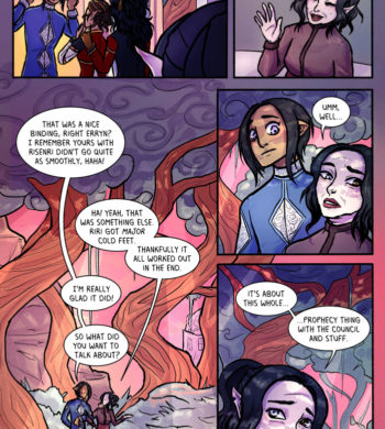 And with the ceremonial "yelling at the recently married couple", Kin's role as officiant is complete.