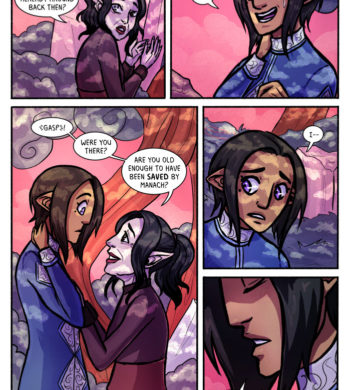 Wouldn't you know it, Kin happened to miss the bus right on the day Manach saved everyone