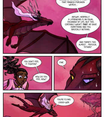 Everythingis fine, sweating is just normal for a dragon